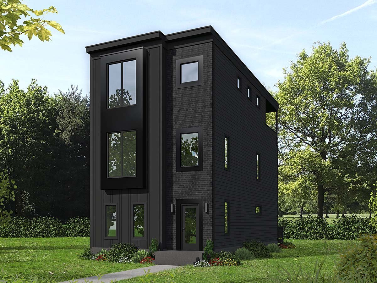 House Plan 40819 Elevation
