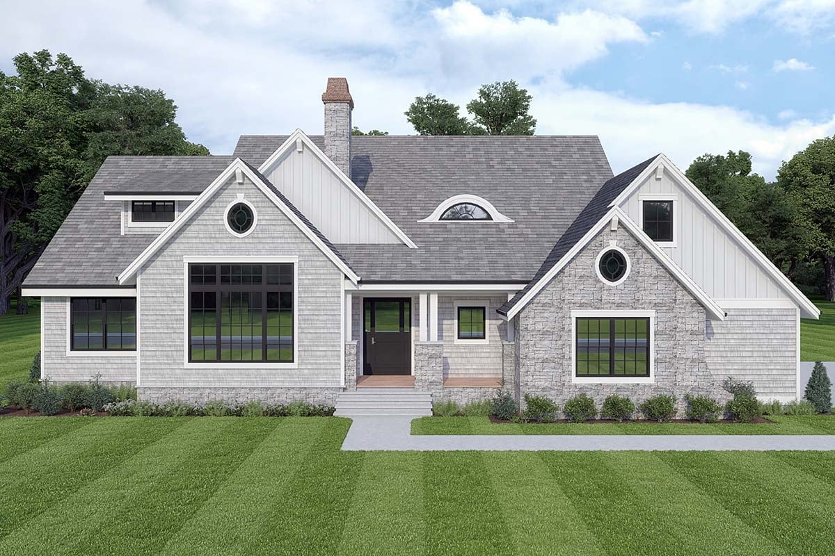 Garage Plan 40925 - 3 Car Garage Elevation