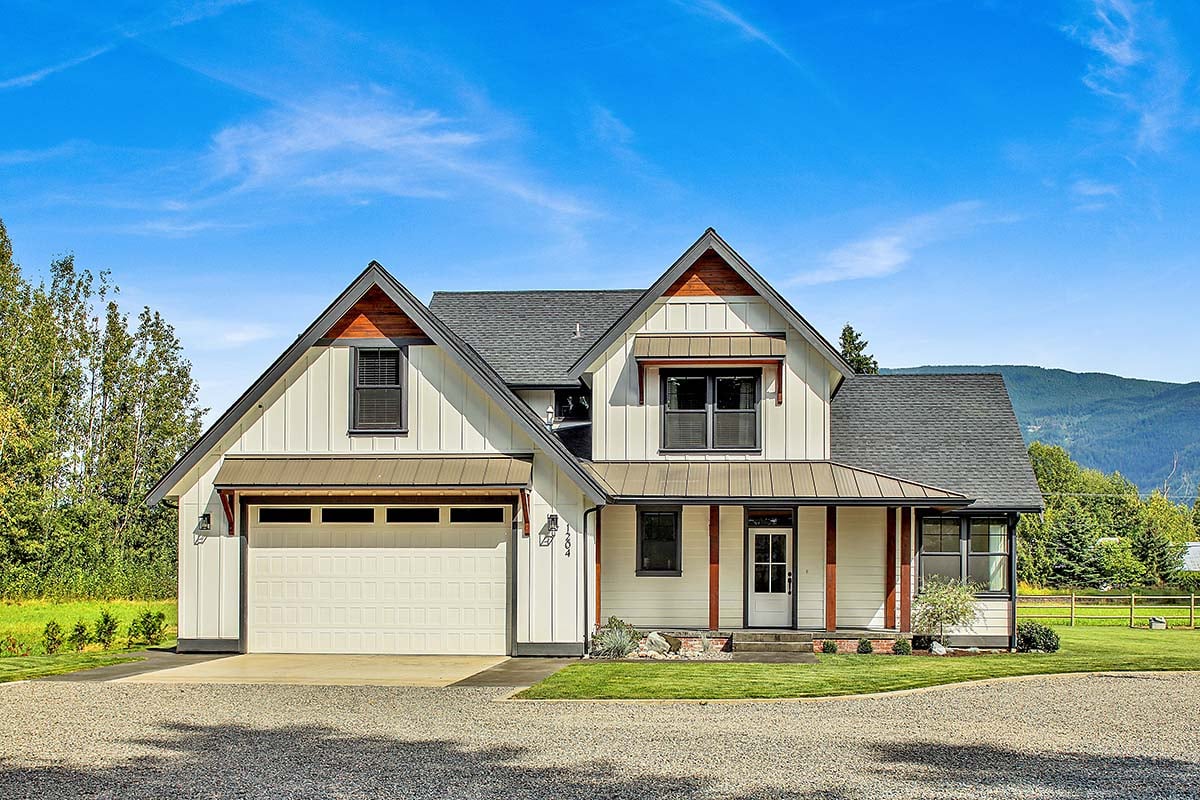 House Plan 40948 Elevation