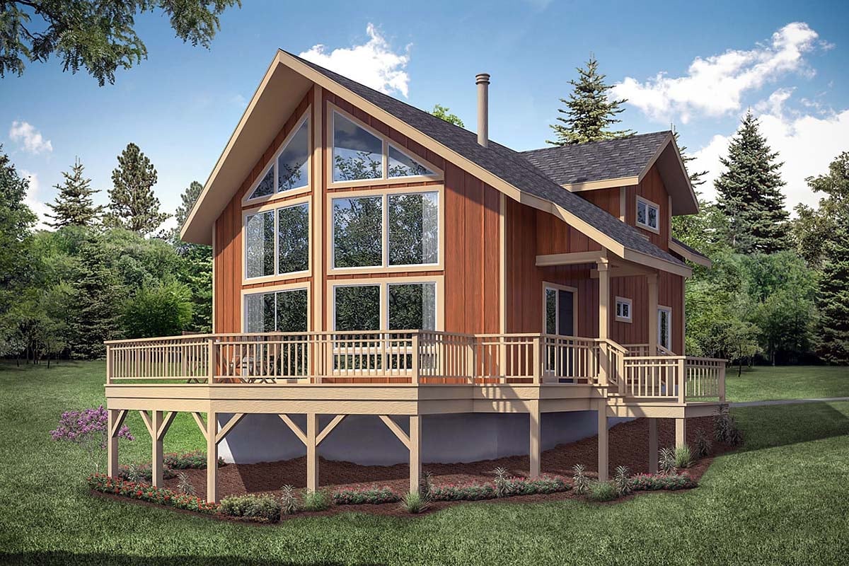 House Plan 41336 Elevation