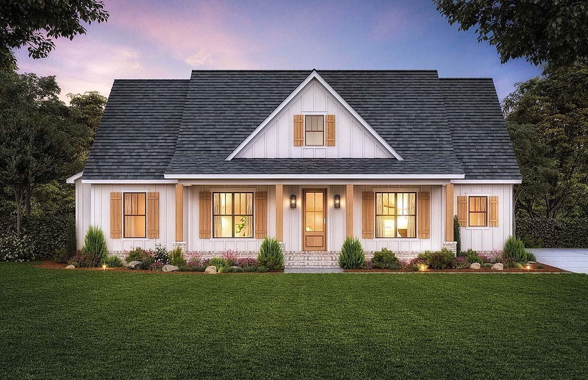 House Plan 41453 Elevation