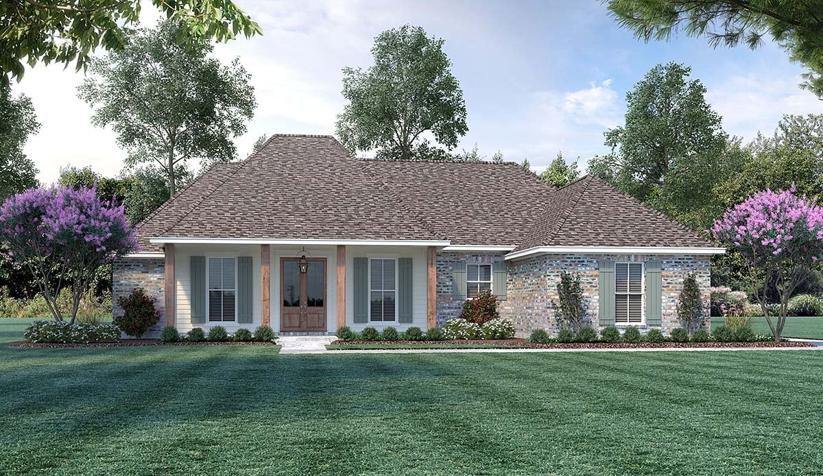 House Plan 41473 Elevation