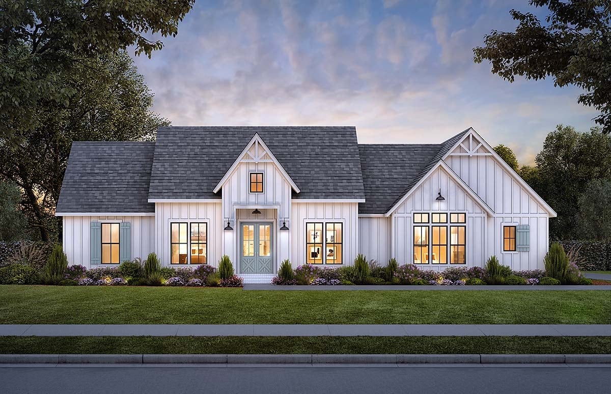 House Plan 41475 Elevation