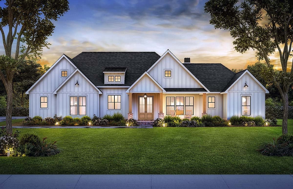 House Plan 41479 Elevation