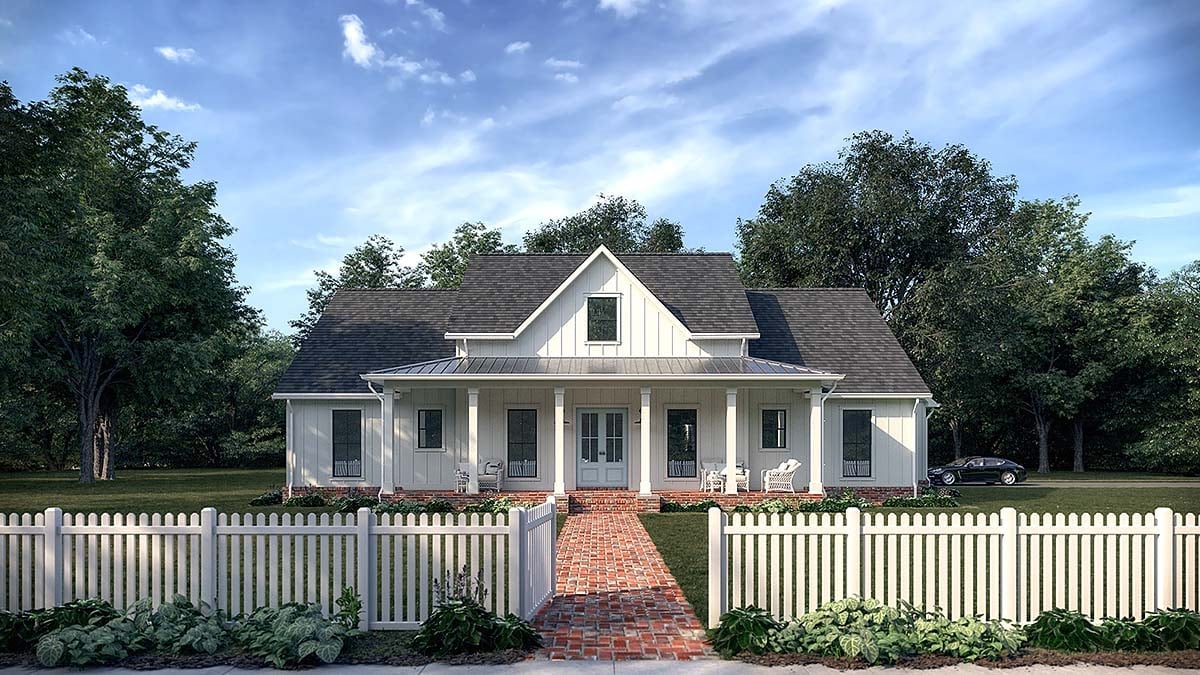 House Plan 41483 Elevation
