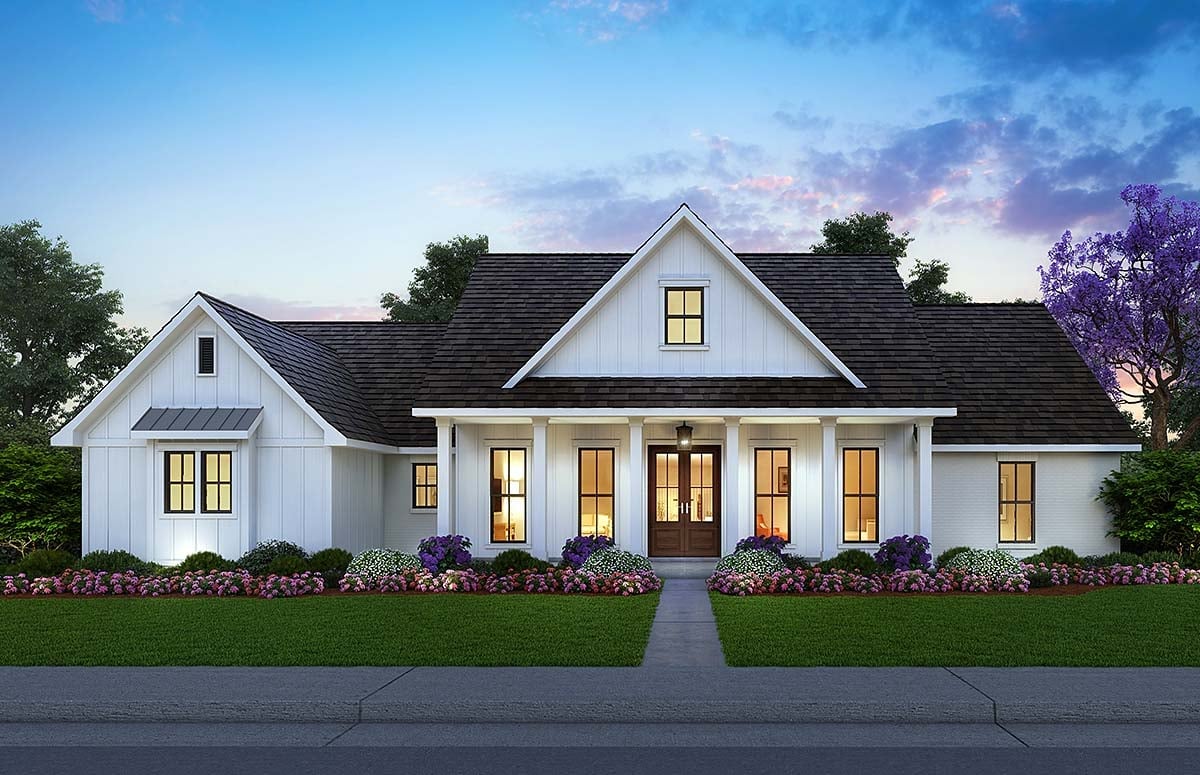 House Plan 41484 Elevation