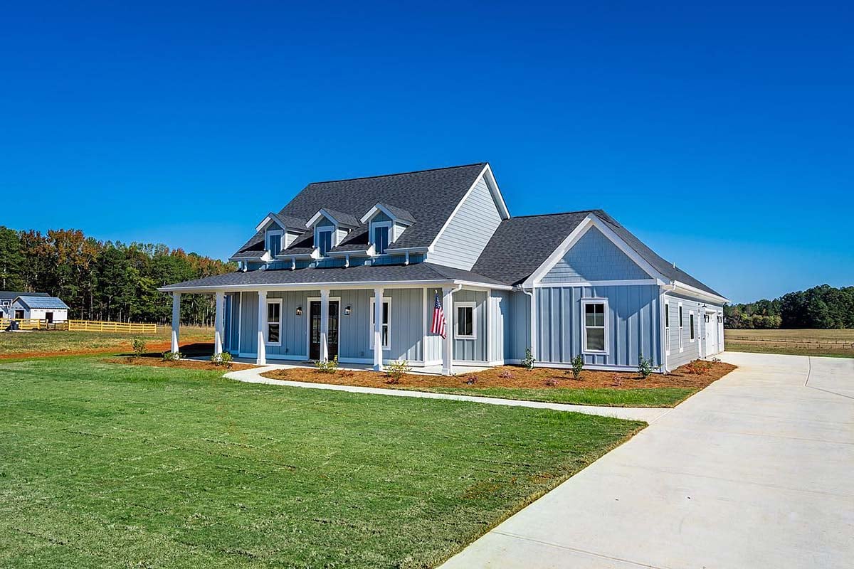 House Plan 41494 Elevation