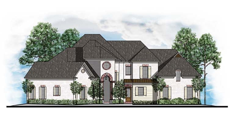 House Plan 41565 Elevation