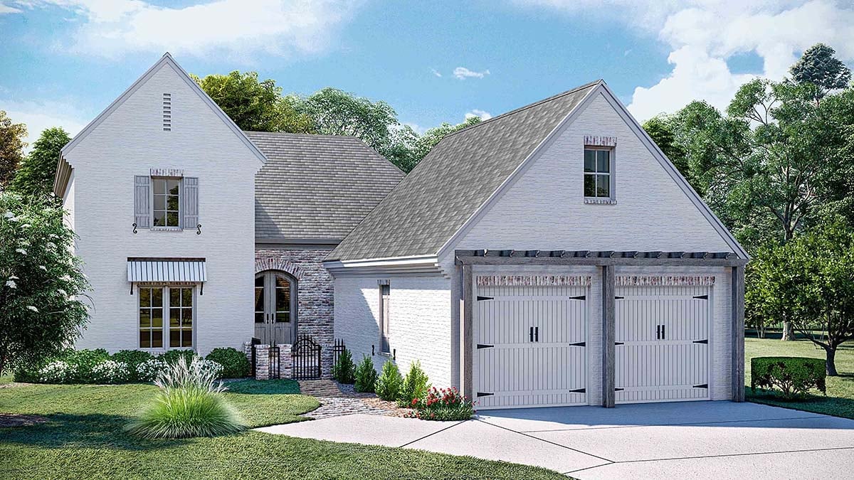 House Plan 41678 Elevation
