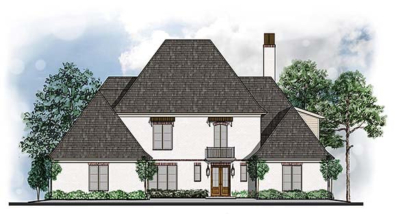 House Plan 41694 Elevation