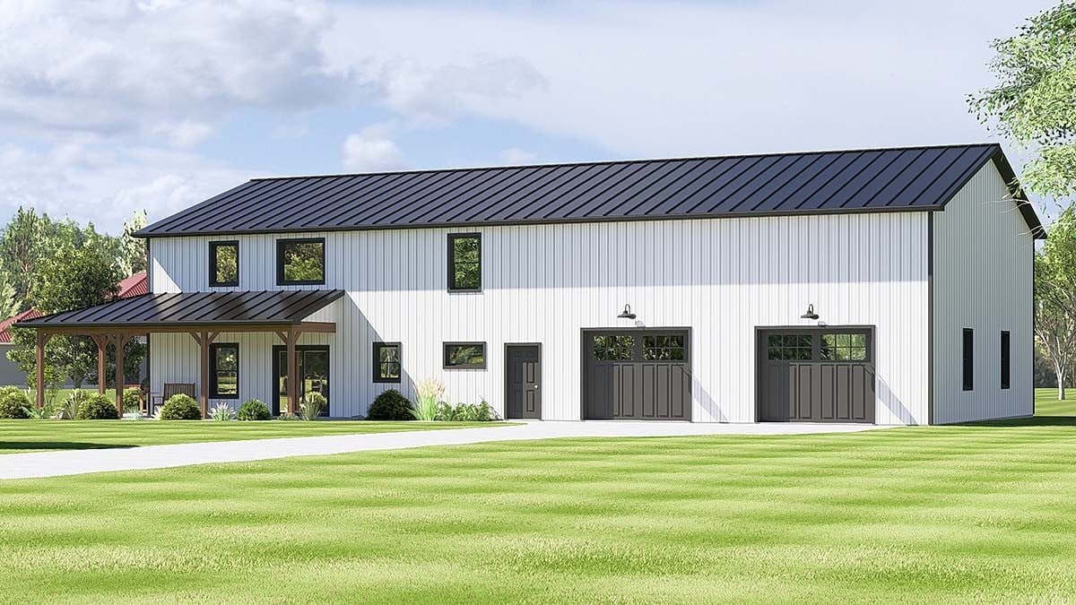 House Plan 41854 Elevation