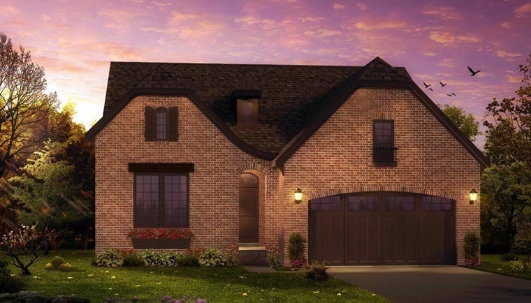 House Plan 42829 Elevation
