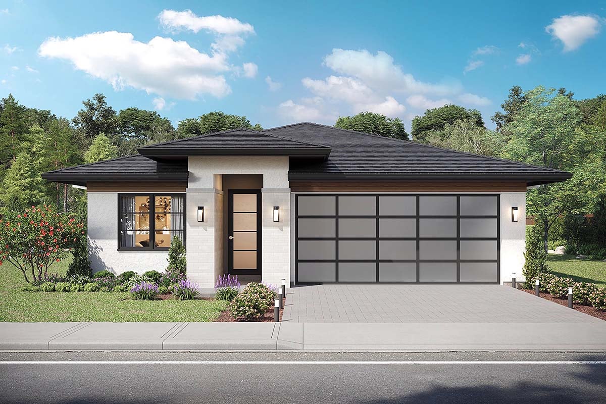 House Plan 42943 Elevation