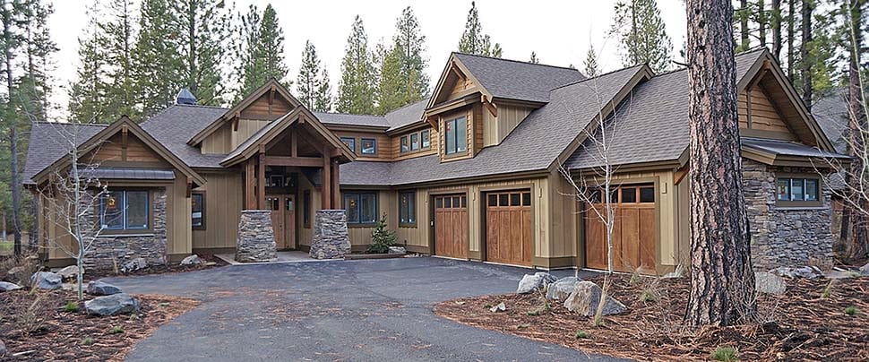 House Plan 43304 Elevation