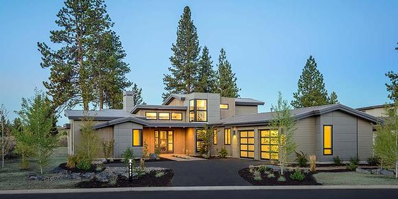 House Plan 43315 Elevation