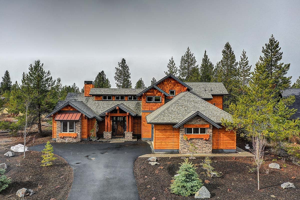 House Plan 43328 Elevation