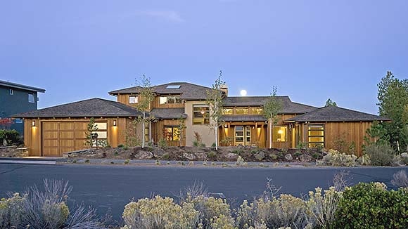 House Plan 43335 Elevation