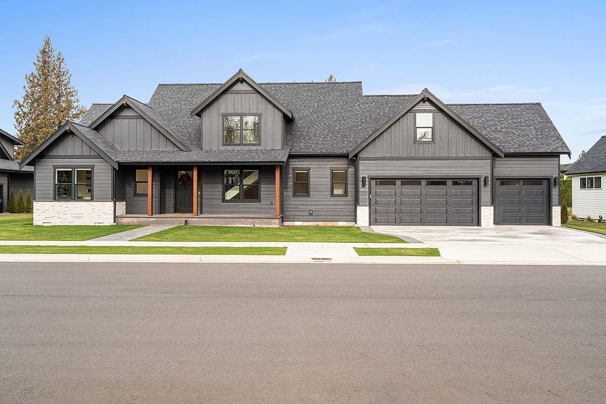 House Plan 43667 Elevation