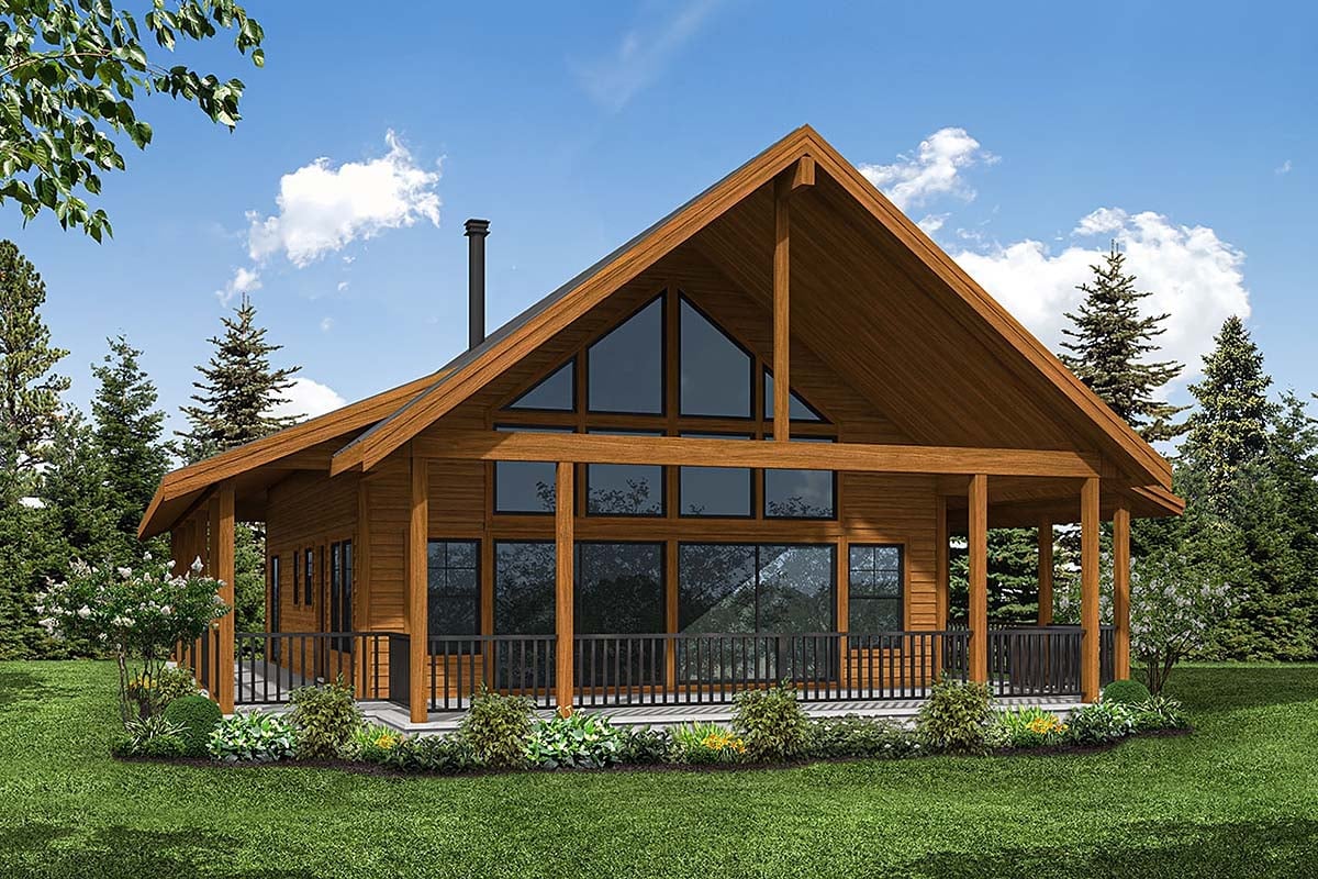 House Plan 43796 Elevation