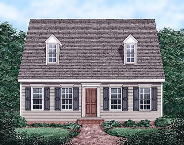 House Plan 45336 Elevation