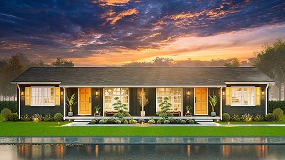 Multi-Family Plan 45445