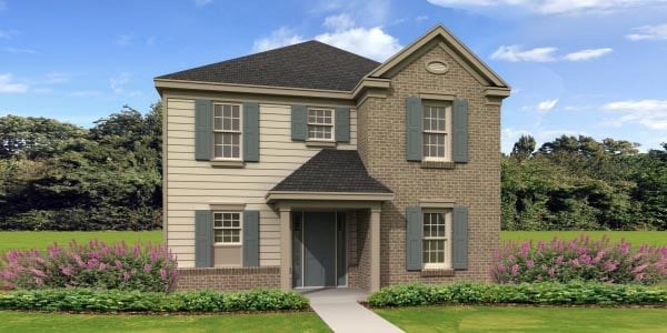 Southern Multi-Family Plan 45705 with 4 Bed, 4 Bath Elevation