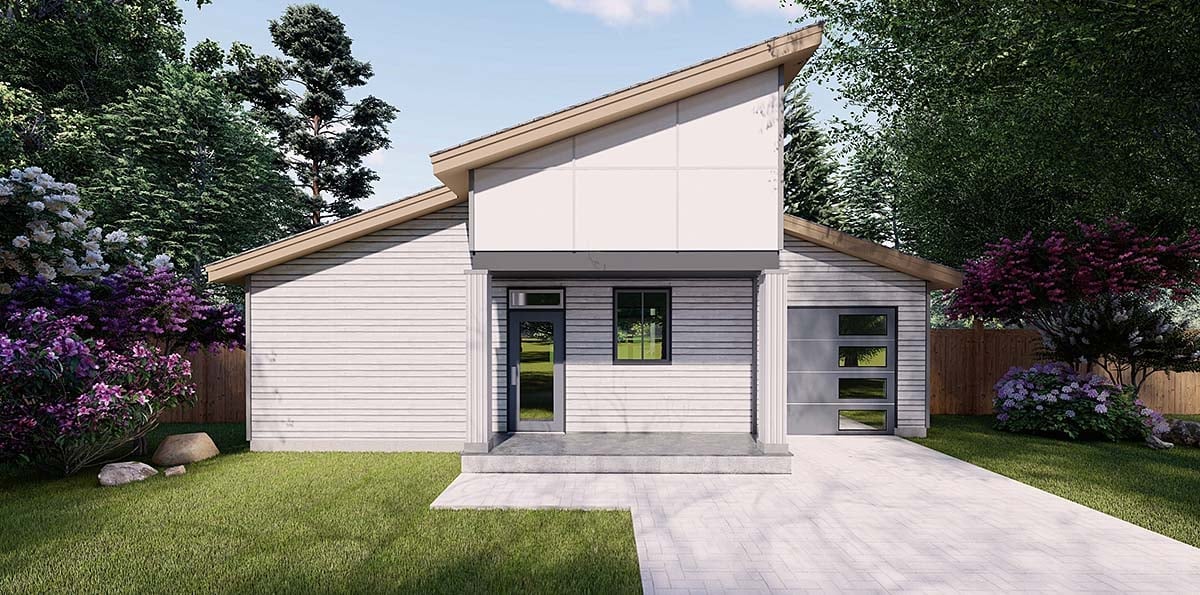 House Plan 46285 Elevation