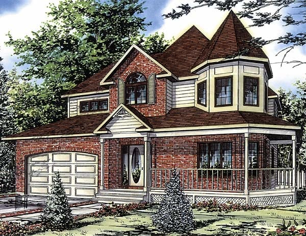 House Plan 48013 Elevation
