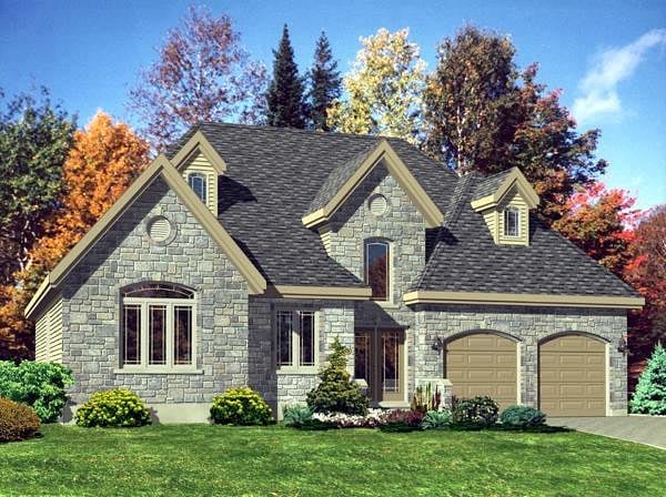 House Plan 48187 Elevation