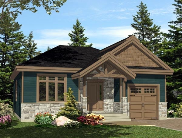 House Plan 48292 Elevation