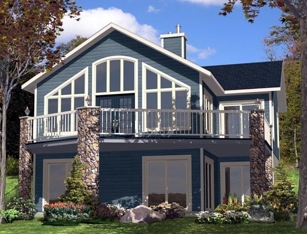 House Plan 48295 Elevation