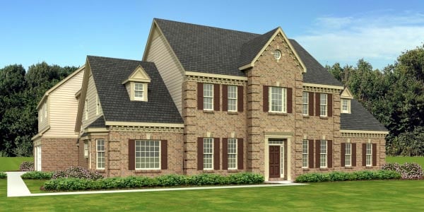 House Plan 48755 Elevation