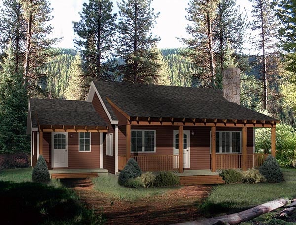 House Plan 49151 Elevation