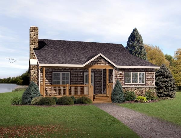House Plan 49192 Elevation
