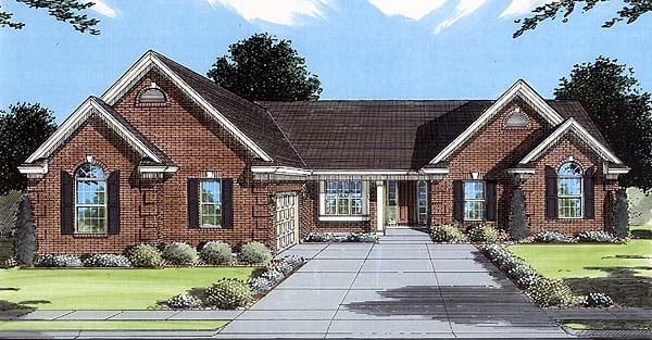 House Plan 50075 Elevation