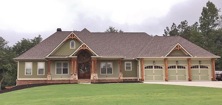 House Plan 50264 Elevation
