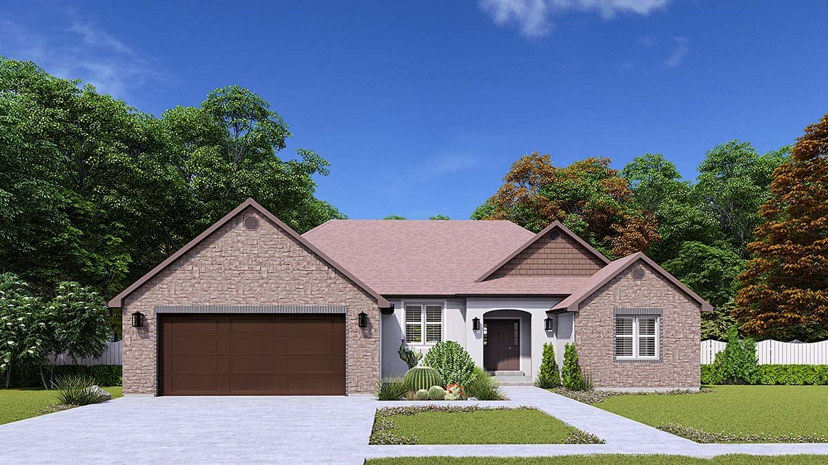 House Plan 50503 Elevation