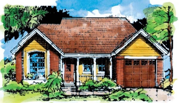 House Plan 51024 Elevation