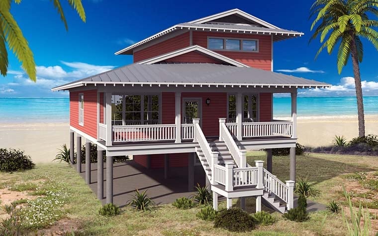 House Plan 51528 Elevation