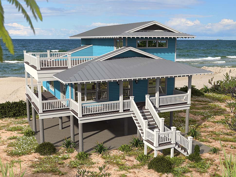 House Plan 51662 Elevation