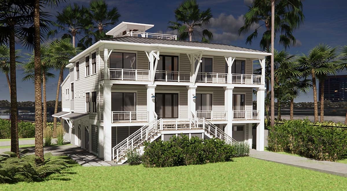 House Plan 51711 Elevation