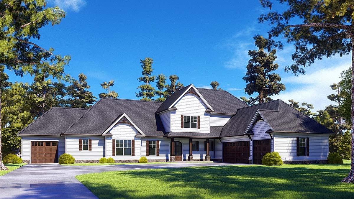 House Plan 52030 Elevation