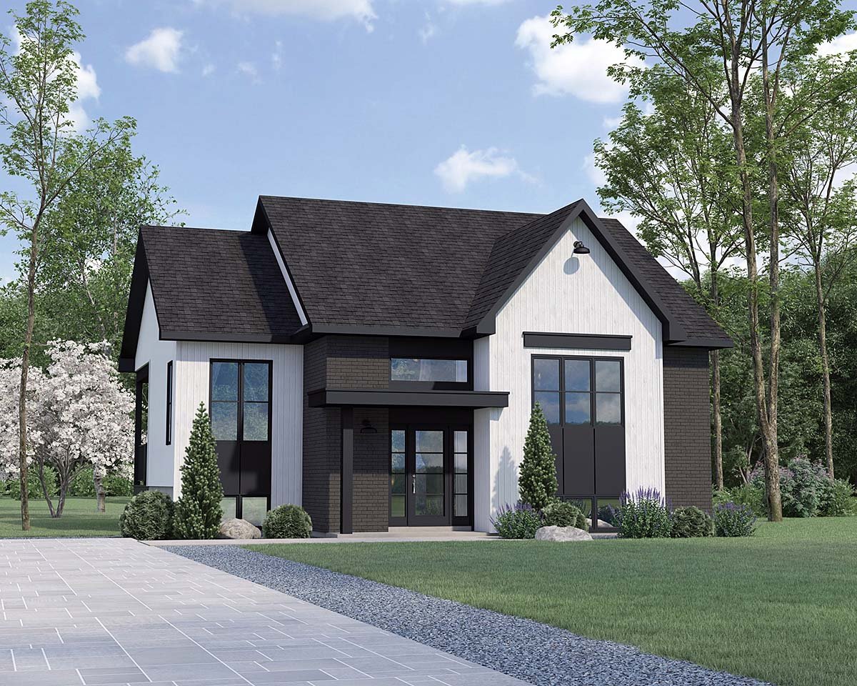House Plan 52834 Elevation