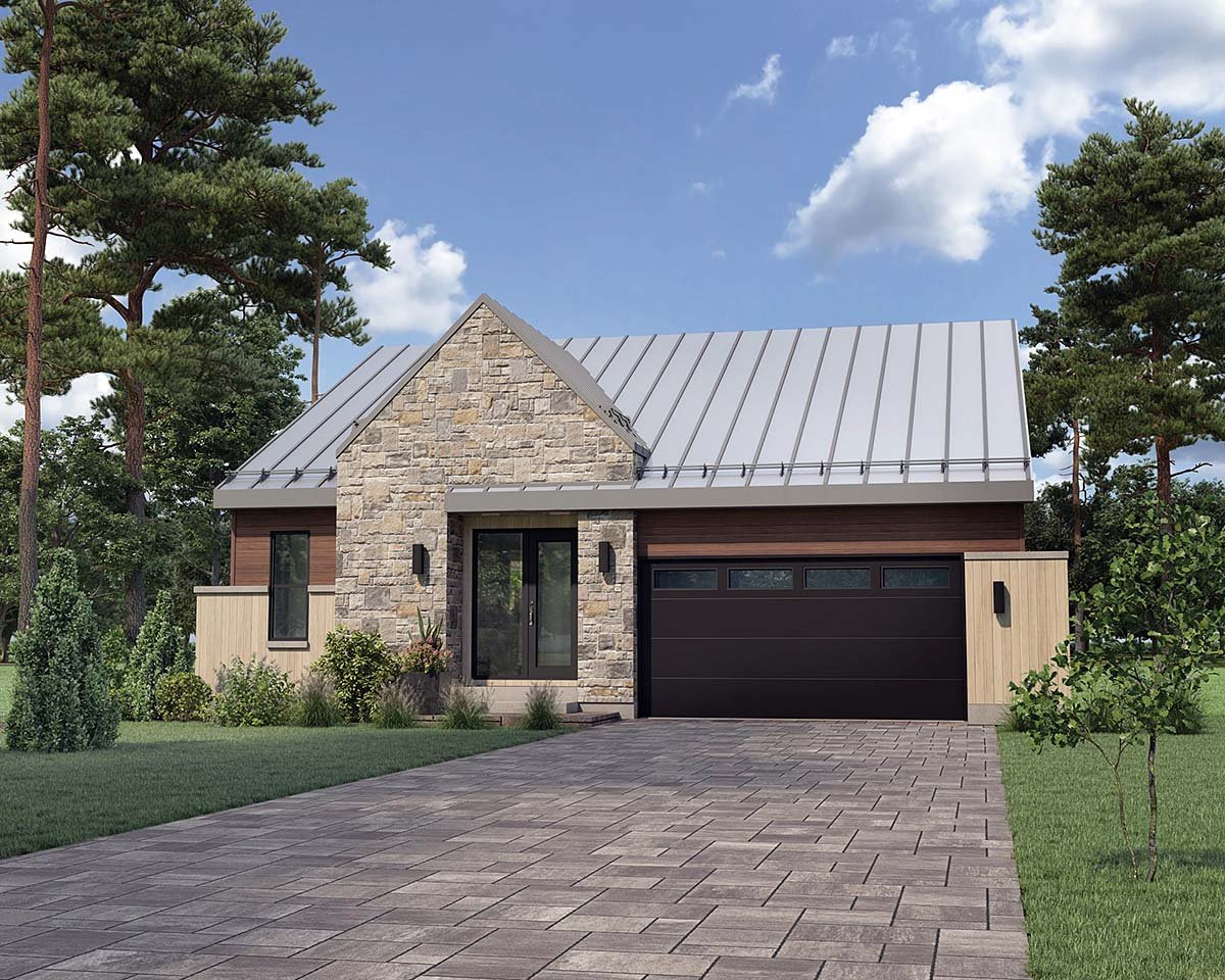 House Plan 52835 Elevation