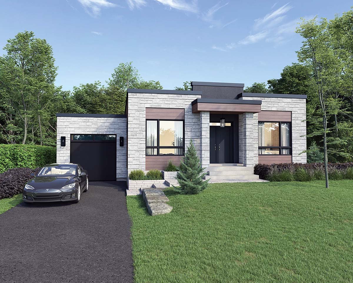 House Plan 52850 Elevation