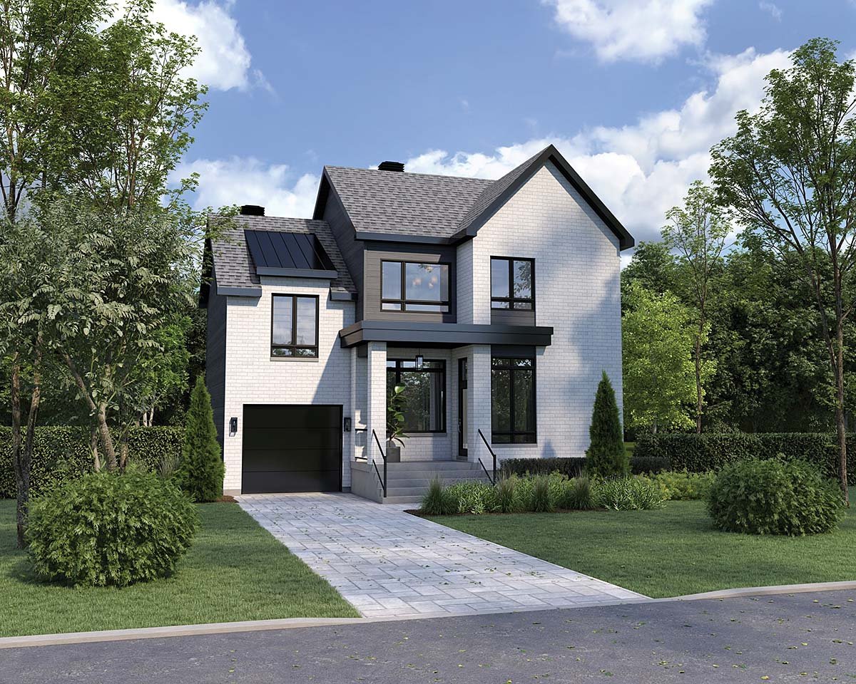 House Plan 52868 Elevation