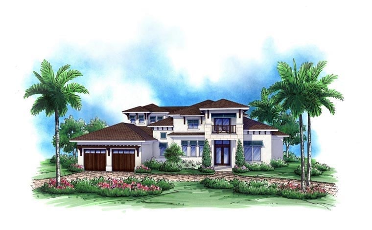 House Plan 52904 Elevation