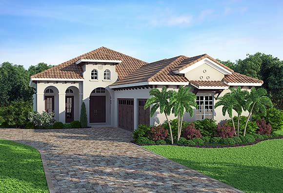 House Plan 52983 Elevation