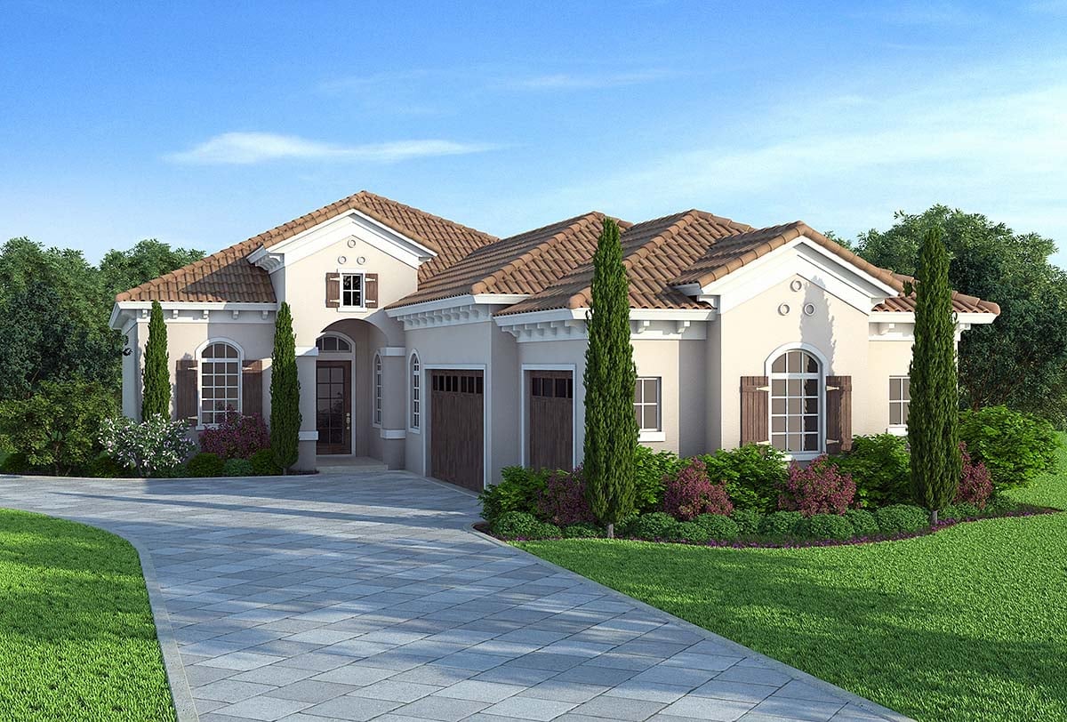 House Plan 52987 Elevation