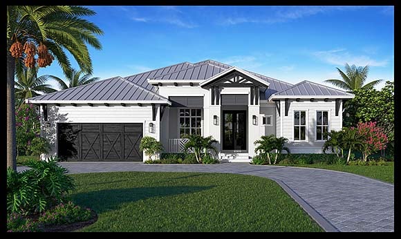 House Plan 52991 Elevation